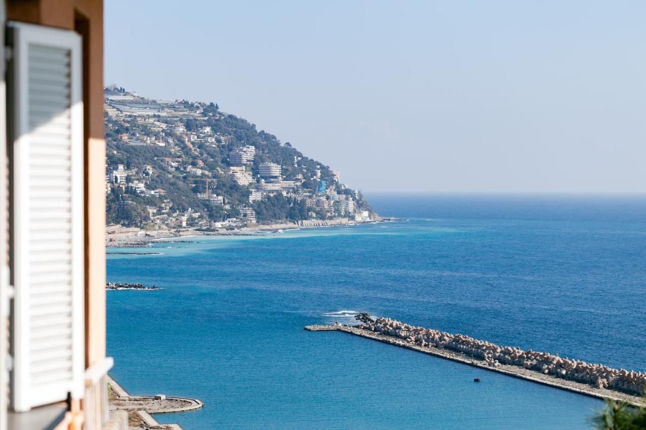 116 - Casa Colorata Vista Mare, 500M Dalla Spiaggia - Parcheggio Privato Gratis Incluso Ospedaletti Zewnętrze zdjęcie